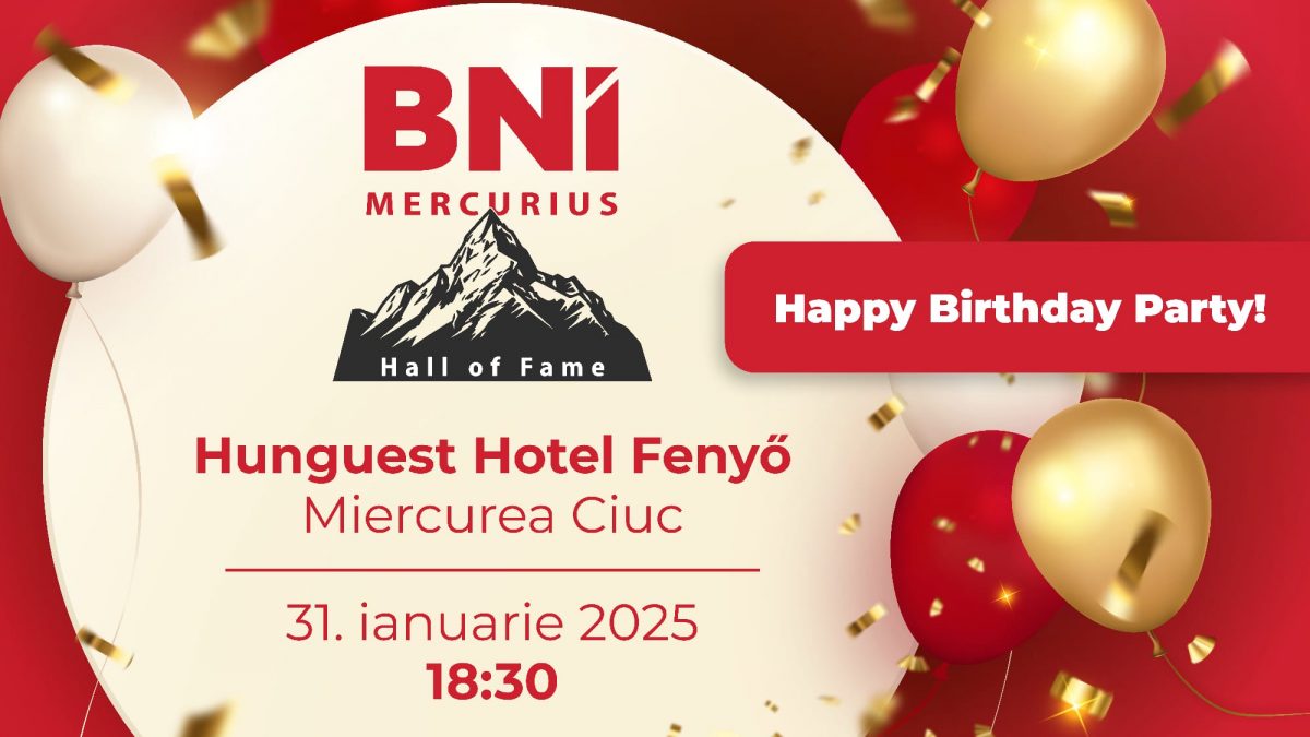 BNI Mercurius - Birthday party