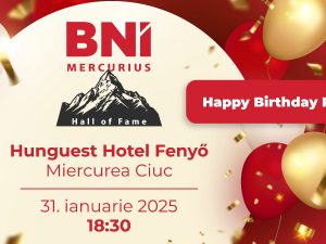 BNI Mercurius - Birthday party