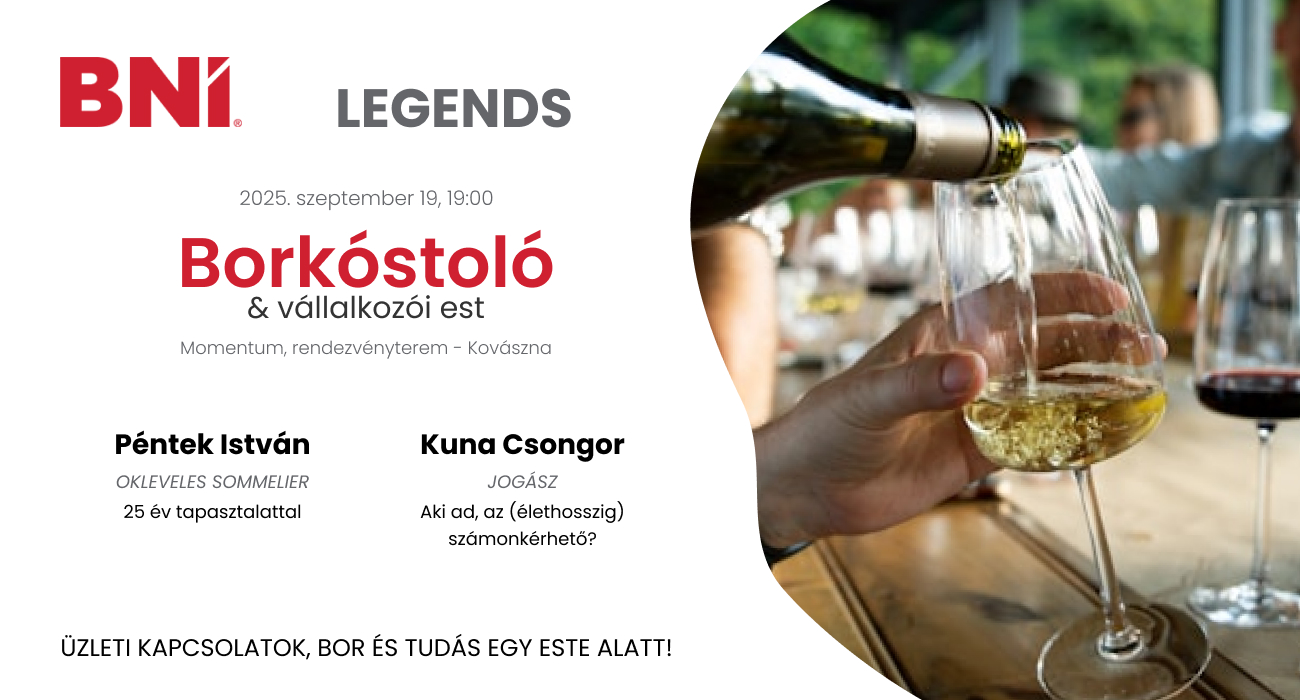 Borkostolo BNI Legends